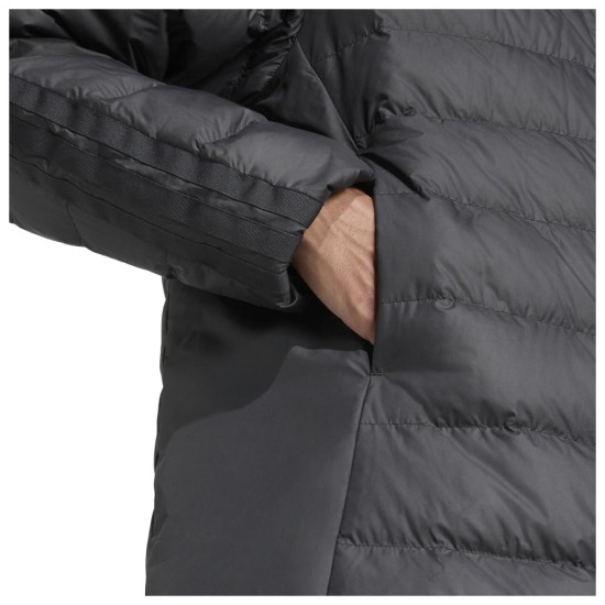 Adidas Ανδρικό μπουφάν Essentials 3-Stripes Light Down Hooded Parka